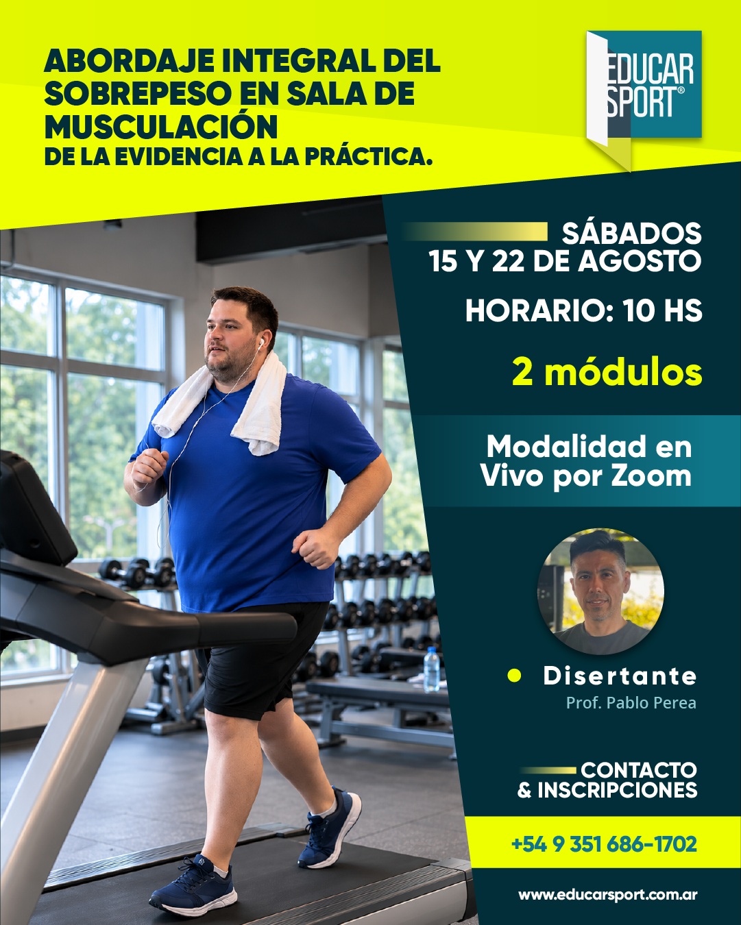 ABORDAJE INTEGRAL DEL SOBREPESO EN SALA DE MUSCULACION 