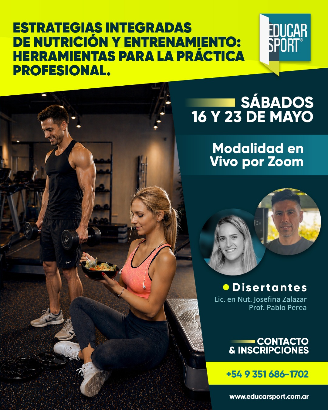 Estrategias integradas de Nutrición y Entrenamiento - Herramientas para la práctica profesional.
