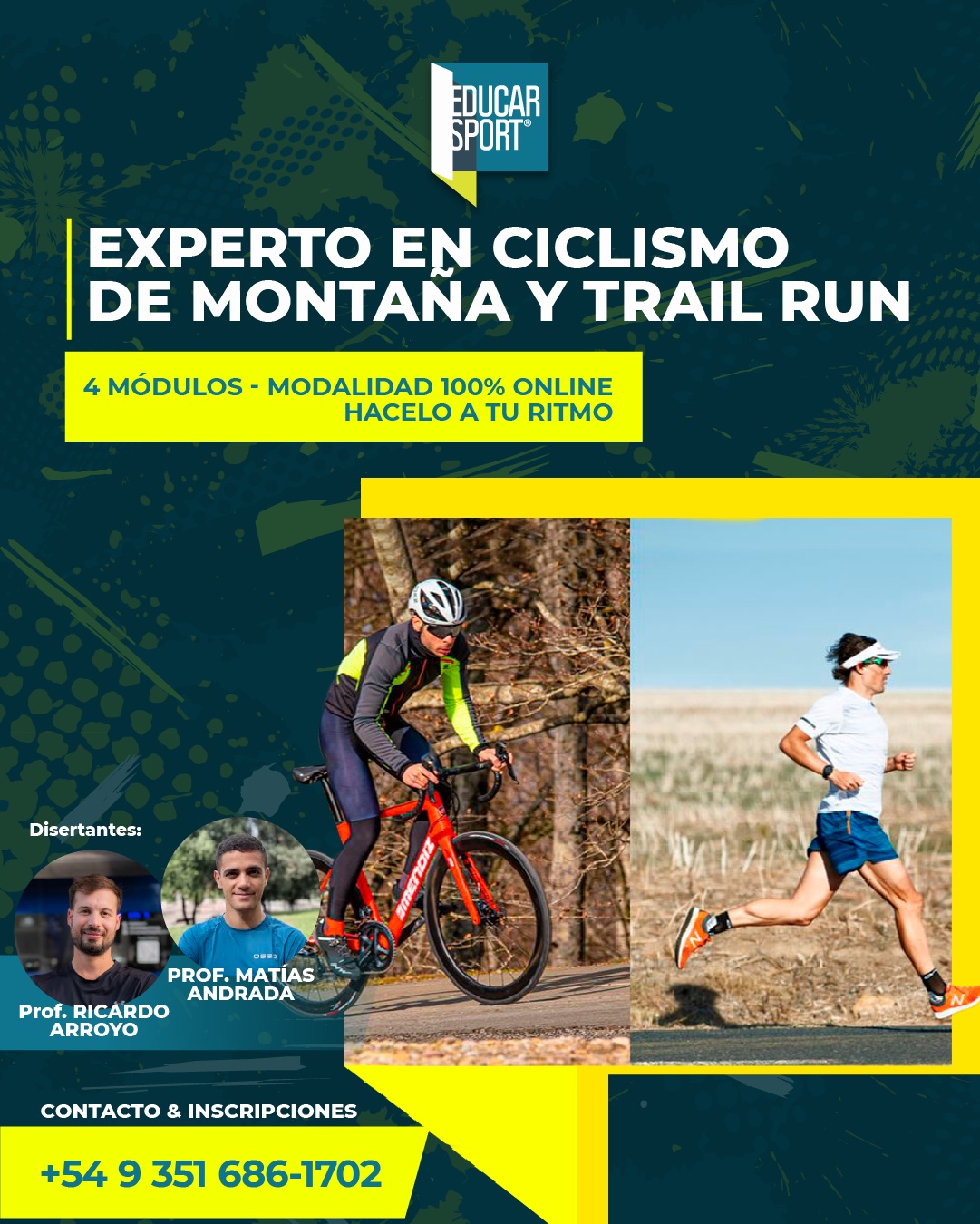 Experto en Ciclismo de Montaña y Trail Run